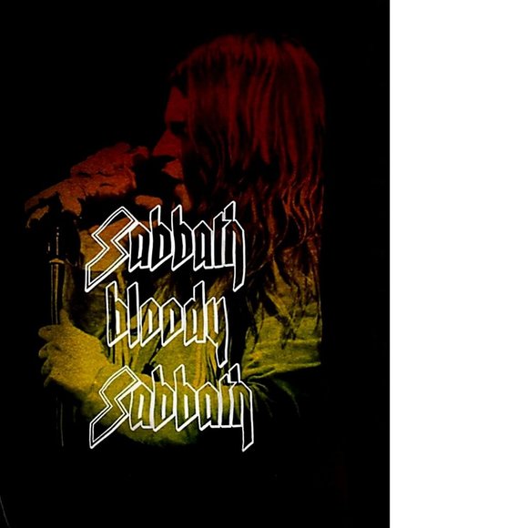 Ozzy Osbourne Black Sabbath Bloody Sabbath rock Official T-Shirt 2XL XXL NWT - Picture 2 of 2